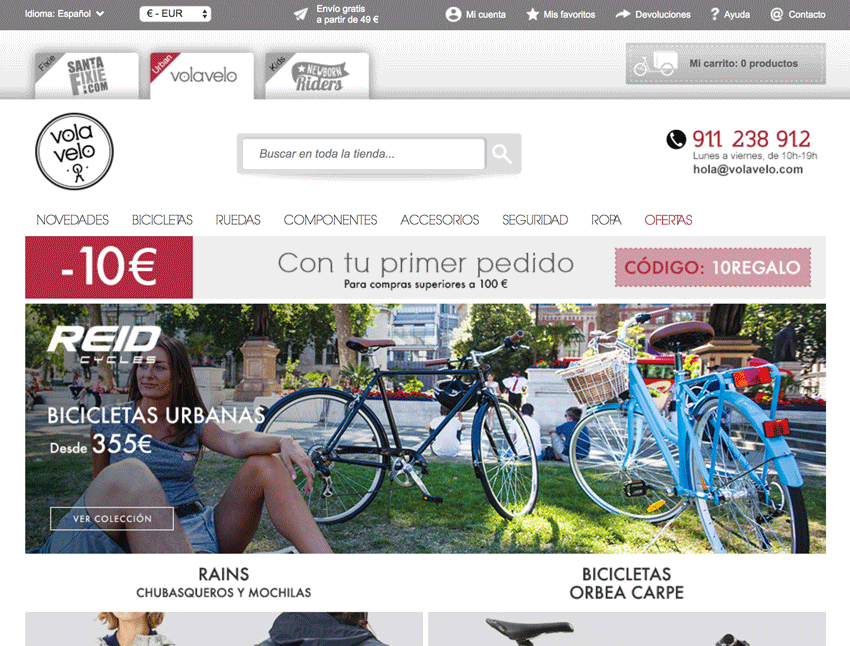 Tiendas de best sale bicicletas on line