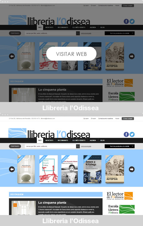 Llibreria online de Vilafranca - L'Odissea