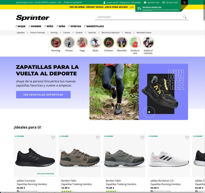 Catalogo discount sprinter hombre