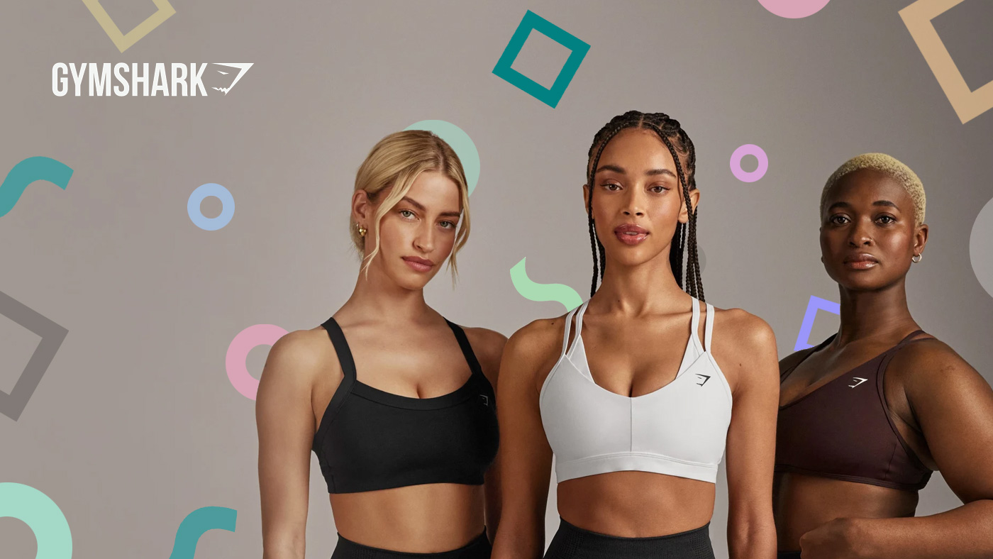 gymshark knew what they were doing with the minimal sports bra suppor