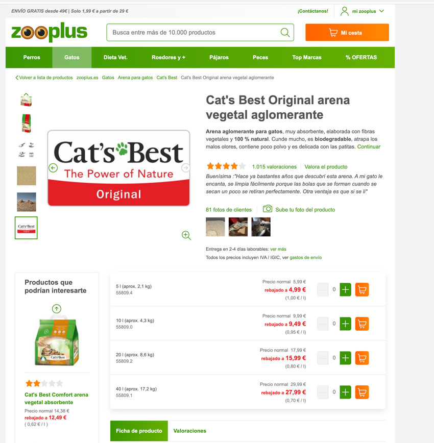 Pet Supplies at zooplus Online Pet Shop, Pet Food & Pet Accessories.